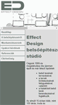 Mobile Screenshot of effectdesign.hu