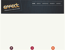 Tablet Screenshot of effectdesign.ro